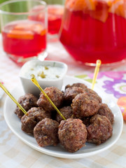Minced meat ball