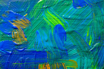 Abstract art backgrounds. Hand-painted background. SELF MADE.