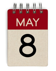 8 may calendar