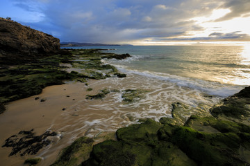 Fototapeta na wymiar Beach in Fuerteventura, Canary Islands, Spain