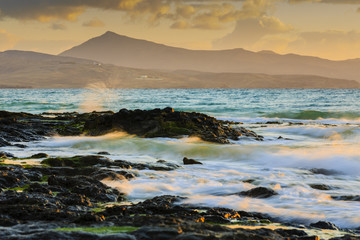 Pajara Beach in Fuerteventura, Canary Islands