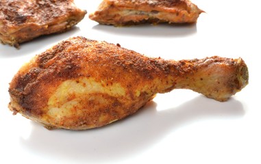 Leg with grilled chicken