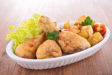 grilled chicken drumsticks