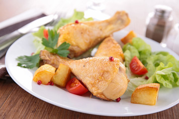 grilled chicken drumsticks