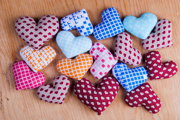 heart in basket