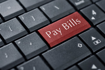 Pay bills button