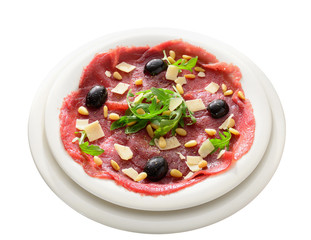 Beef carpaccio
