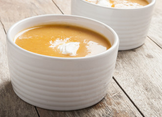 pumpkin cream soup