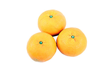 Three Mandarin Orange.
