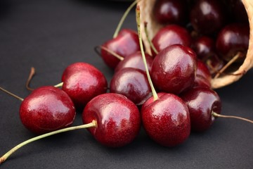 fresh cherries