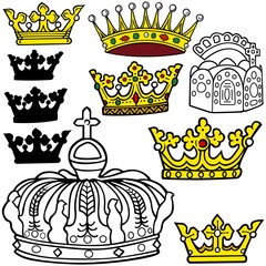 Heraldic Royal Crown