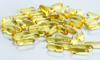 Fish oil capsules