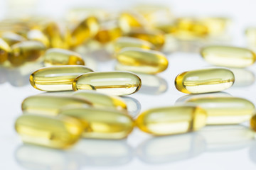 Fish oil capsules