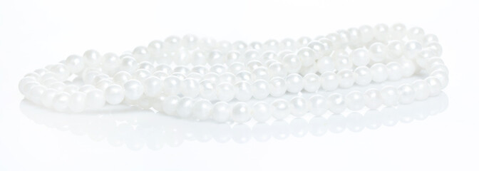 Beautiful pearl necklace © blackday