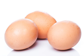 Brown eggs