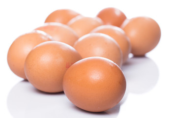 Brown eggs