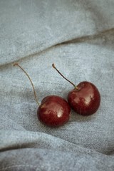 fresh cherries