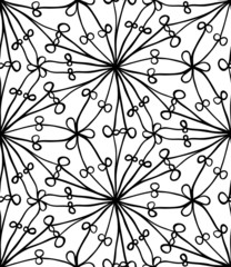 Seamless Abstract Hand Drawn Vector Pattern