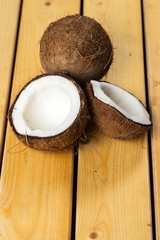 Fresh coconuts