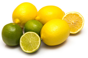 Different citrus fruits