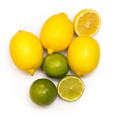 Different citrus fruits