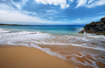 Makena Beach, in Maui, Hawaii