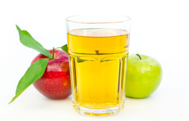 Fototapeta na wymiar Apple juice