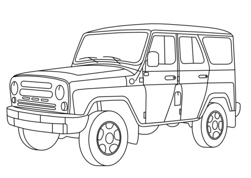coloring pages for kids cars