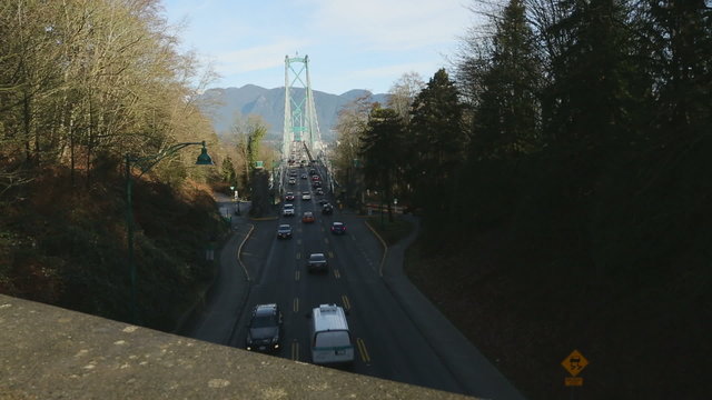 Lions Gate Bridge Traffic Camera Move