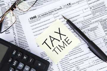 Tax Time Concept