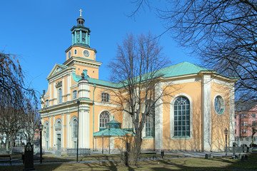 Maria Magdalena Church in Stockholm, Sweden
