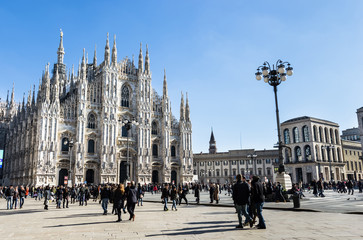Obraz premium beautiful duomo in Milan
