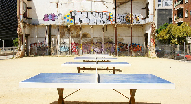 Espacio recreativo en Barcelona