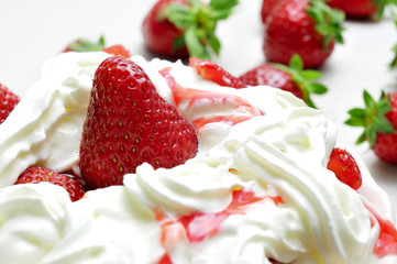 strawberries and cream