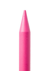 Pink wax crayon detail