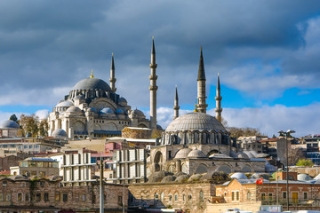 Fototapeta premium Suleymaniye Mosque in Istanbul, Turkey