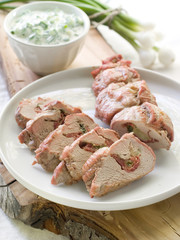 stuffed meat
