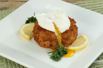 fish cake with egg