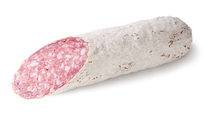 Cut a piece of salami