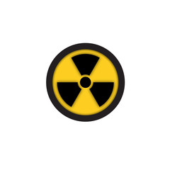 Radiation Hazard Symbol Sign