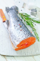 raw fish