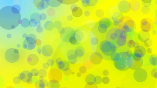 colorful bokeh circles