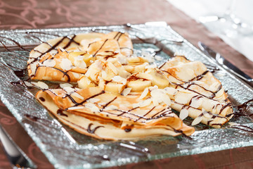 pancakes with banana