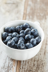fresh blueberries