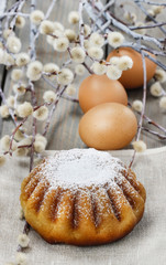 Easter yeast cake