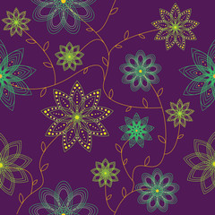 colorful psychedelic pattern