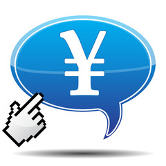 Fototapeta premium YEN ICON