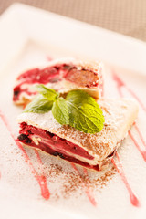 cherry strudel