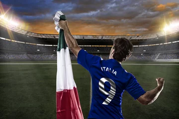 Foto op Plexiglas Italian soccer player © beto_chagas