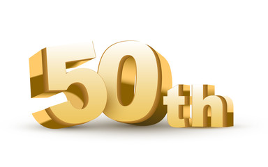 3d anniversary, 50th